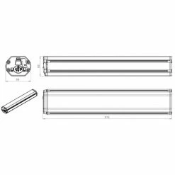 Batterie VAE 36V Compatible Bosch PowerPack 630Wh Horizontale Doctibike -Freinage Soldes batterie compatible bosch powerpack 630wh intube horizontale3