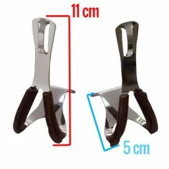 Point Cale-pieds Chromé Pour Pédale De Vélo Avec Renfort Cuir Marron -Freinage Soldes cale pieds chrome pour pedale de velo avec renfort cuir marron full 3