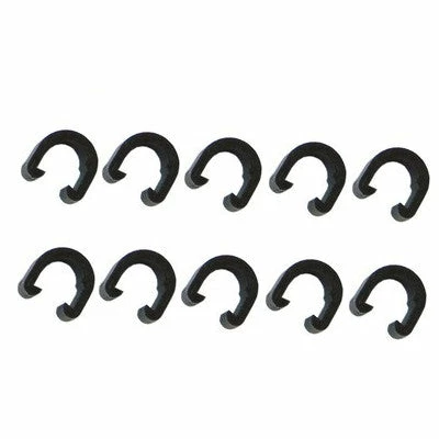 XLC Clips De Fixation Pour Gaine Et Durite Vélo - Par 10 1 XLC Clips De Fixation Pour Gaine Et Durite Vélo - Par 10