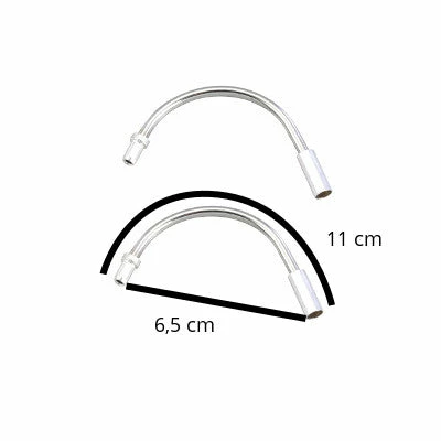 Brakco Coudes Passe-câble Pour Frein V-Brake Acier Inoxydable - Paire 5 Brakco Coudes Passe-câble Pour Frein V-Brake Acier Inoxydable - Paire – Image 5