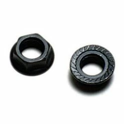 Brandless Ecrous à Embase Crantée Pour Axe De Pédalier Vélo - Les 2