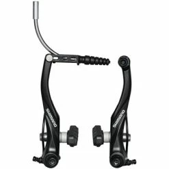 Etrier De Frein V-brake Noir BR-T4000 Shimano -Freinage Soldes etrier de frein v brake avant noir shimano br t4000 full