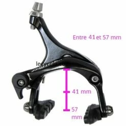 Etriers De Frein Vélo De Route Performance Miche - Argent -Freinage Soldes etriers de frein velo de route performance miche argent full 3