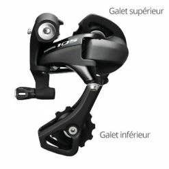 Galets De Dérailleur Vélo 11 Vitesses Shimano 105 -Freinage Soldes galets de derailleur velo 11 vitesses shimano full 3