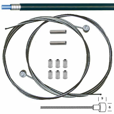 Promax Kit De Câbles Et Gaine De Frein Pour Vélo De Course 1 Promax Kit De Câbles Et Gaine De Frein Pour Vélo De Course