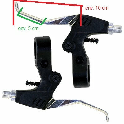 Messingschlager Leviers De Frein Pour Vélo 2 Messingschlager Leviers De Frein Pour Vélo – Image 2