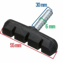 Brandless Patin De Frein Monobloc Cantilever 55 Mm - Par 2 9 Brandless Patin De Frein Monobloc Cantilever 55 Mm - Par 2 -Freinage Soldes patin de frein monobloc cantilever 55 mm par 2 full 5