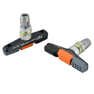 Brakco Patin De Frein V-Brake 55 Mm Triple Gomme - La Paire 1 Brakco Patin De Frein V-Brake 55 Mm Triple Gomme - La Paire