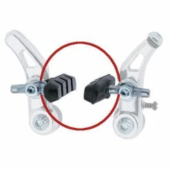 Brakco Patins Cantilever 60 Mm Pour Frein Vélo - La Paire 7 Brakco Patins Cantilever 60 Mm Pour Frein Vélo - La Paire -Freinage Soldes patins cantilever 60 mm pour frein velo la paire full 4