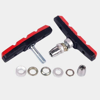 Brakco Patins Pour Frein V-Brake Avant Ou Arrière à Vis - La Paire 2 Brakco Patins Pour Frein V-Brake Avant Ou Arrière à Vis - La Paire – Image 2