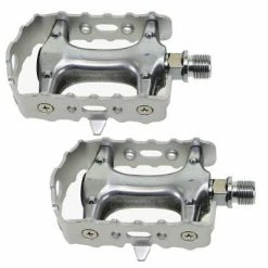 Messingschlager Pédales Vélo Chromées Look Vintage