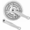 Messingschlager Pédalier De Vélo Triple Plateaux 24/34/42 Dents 5 à 8 Vitesses