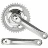 Messingschlager Pédalier Mono Plateau 38 Dents Argent Vélo 5 à 8 Vitesses