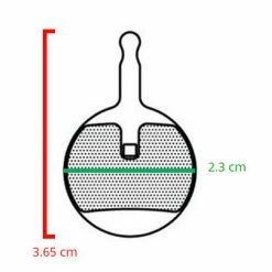 Brakco Plaquettes Organiques Pour Frein à Disque De Vélo - AVID BB5 -Freinage Soldes plaquettes organiques pour frein a disque de velo avid bb5 full 6