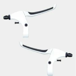 Point Poignée De Frein De Vélo Confort Blanche -Freinage Soldes poignee de frein de velo confort blanche full 4