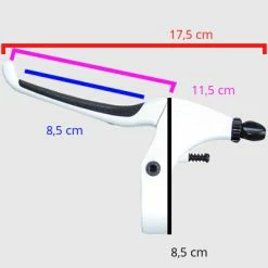 Point Poignée De Frein De Vélo Confort Blanche -Freinage Soldes poignee de frein de velo confort blanche full 6