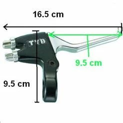 TY Brake Poignée Vélo Droite Avec Commande Pour Frein Avant Et Arrière -Freinage Soldes poignee velo droite avec commande pour frein avant et arriere full 3