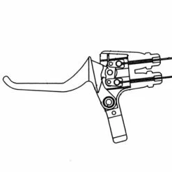 TY Brake Poignée Vélo Droite Avec Commande Pour Frein Avant Et Arrière -Freinage Soldes poignee velo droite avec commande pour frein avant et arriere full 4
