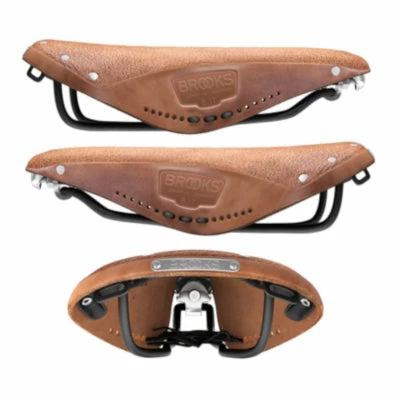 Selle De Vélo En Cuir Brooks B17 Softened Cuir Vieilli 2 Selle De Vélo En Cuir Brooks B17 Softened Cuir Vieilli – Image 2