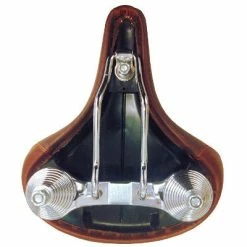 VELO Selle De Vélo Rétro Cruiser Grand Confort Marron -Freinage Soldes selle de velo retro cruiser grand confort marron full 3