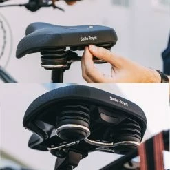 Selle Vélo Gel Lookin Evo Relaxed Selle Royal -Freinage Soldes selle gel selleroyal lookin evo relaxed suspensions