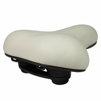 Selle Vélo Confortable Blanche - Dutch Perfect 1 Selle Vélo Confortable Blanche - Dutch Perfect