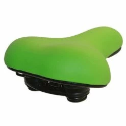 Selle Vélo Confortable Verte - Dutch Perfect