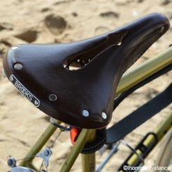 Selle Vélo Cuir Brooks B17 Carved Brun Pour Homme -Freinage Soldes selle velo cuir brooks b17 carved brun pour homme full 5