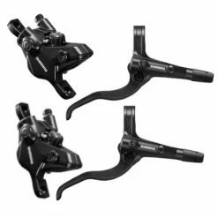 Set Complet Frein à Disque Hydraulique VTT Shimano Noir 7 Set Complet Frein à Disque Hydraulique VTT Shimano Noir -Freinage Soldes set complet frein a disque hydraulique vtt shimano noir full 3
