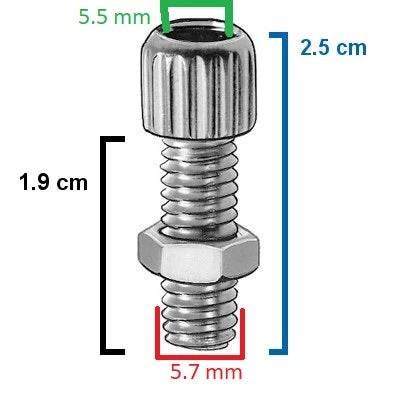 Point Vis De Réglage De Cable De Frein De Vélo 4 Point Vis De Réglage De Cable De Frein De Vélo – Image 4