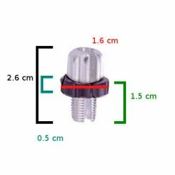 Brandless Vis De Réglage Levier De Frein M10 Pour Vélo -Freinage Soldes vis de reglage levier de frein m10 pour velo full 3